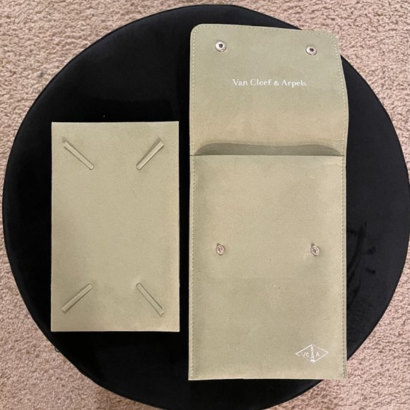 COPY - Van Cleef & Arpels Bag w/pouch & necklace insert - Picture 4 of 5
